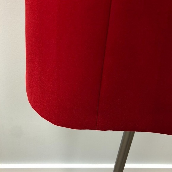 Alice + Olivia Latoya Blazer Mini Dress Perfect Ruby Red Womens 6 Sleeveless - Picture 6 of 15